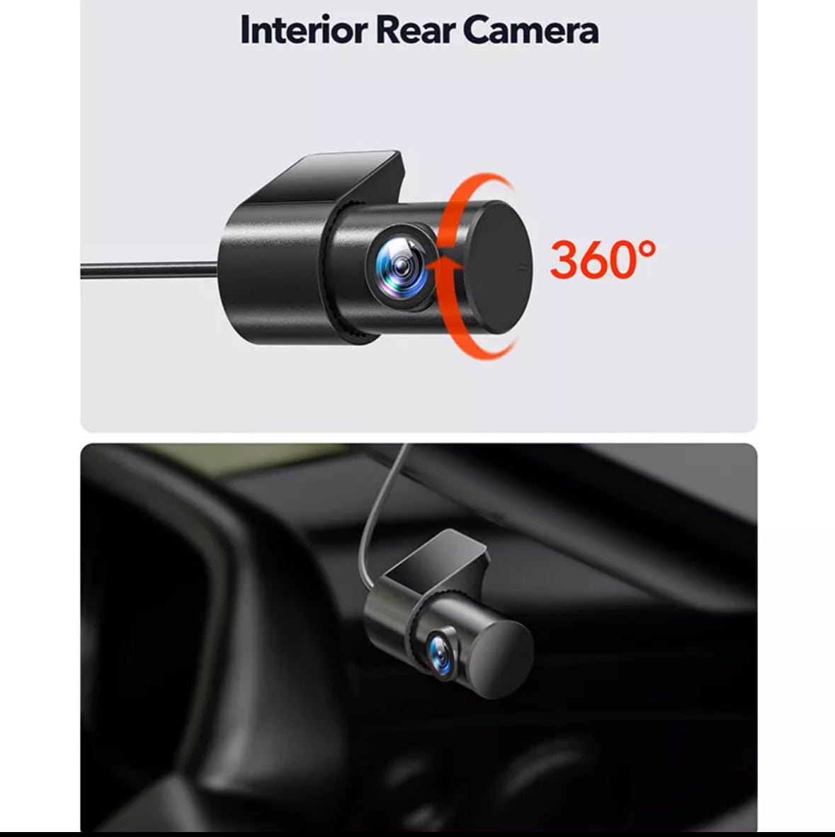 Redtiger F9 - Dash Cam 4K Front and Rear 1080P, 5.8GHz WiFi GPS Car Camera with 32GB Card, Dual Dash Camera for Cars, Loop Recording, Night Vision, Parking Mode, App Control, Support 256GB Max