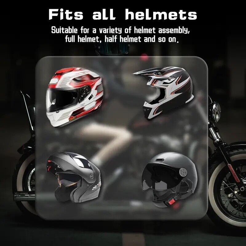 Fodsports M1-S Pro Motorcycle Intercom 8 Riders 2000m Helmet Headset Bluetooth 5