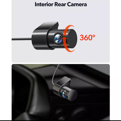 Redtiger F9 - Dash Cam 4K Front and Rear 1080P, 5.8GHz WiFi GPS Car Camera with 32GB Card, Dual Dash Camera for Cars, Loop Recording, Night Vision, Parking Mode, App Control, Support 256GB Max